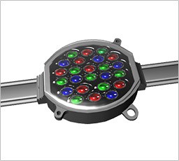 Кластерный медиафасад